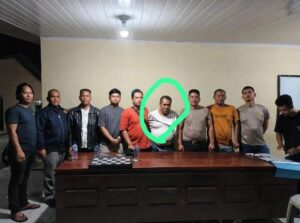 Polsek Air Batu Bantu Polres Rokan Hilir Amankan Tersangka Kasus Penipuan Lahan Di Wilayah Asahan