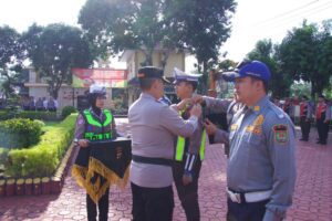 Satlantas Polres Asahan Gelar Ops Zebra Toba 2025 di Simpang Empat