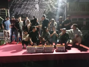 Konser Amal Desa Petumbukan Galakan Donasi Untuk Membantu Korban Bencana Di Aceh