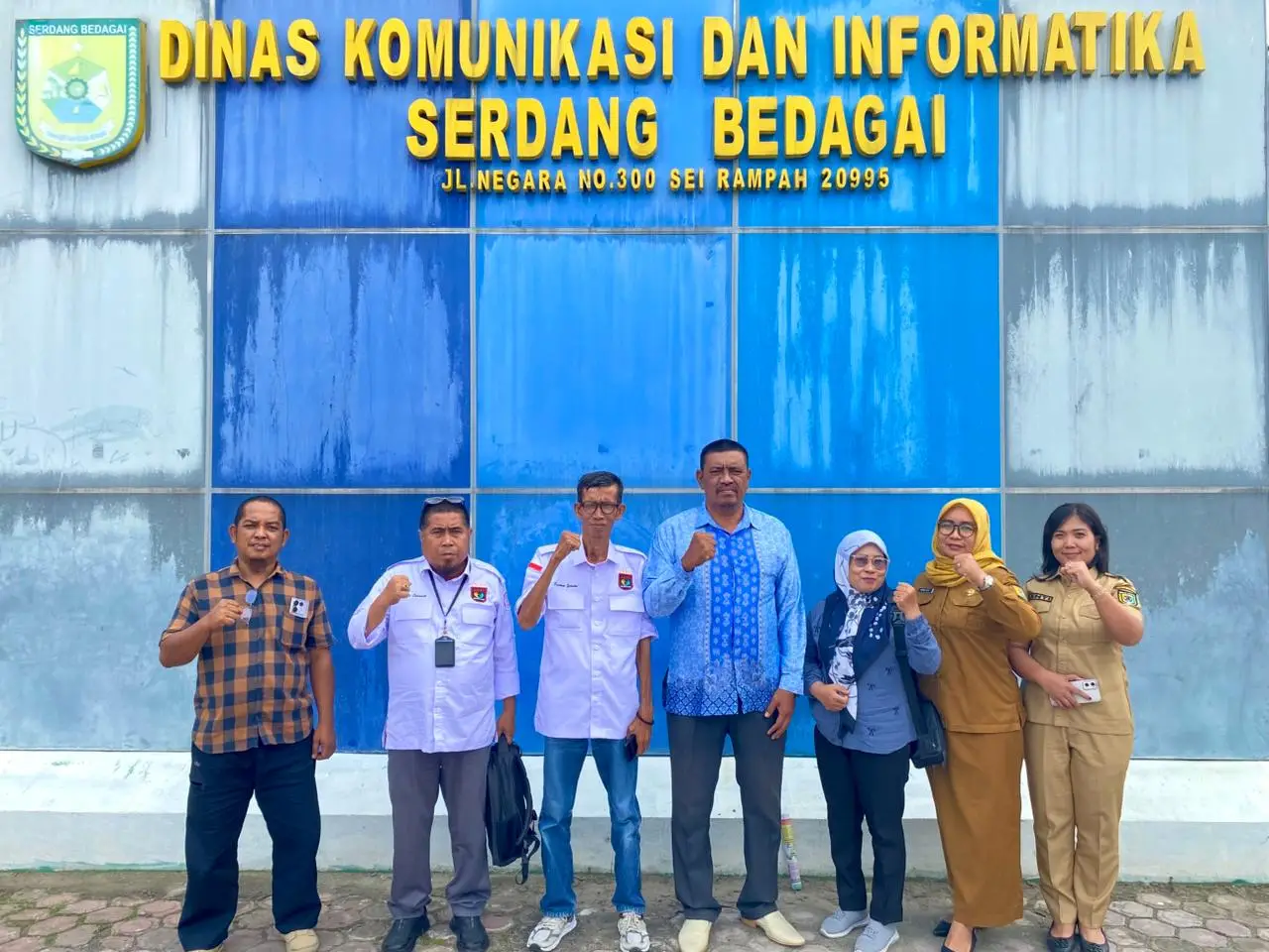 Dinas Kominfo Sergai Sambut Baik Silaturahmi APPI