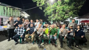 Kapolres Asahan Ramah Tamah Bersama Warga Jalan Durian, Perkuat Wujudkan Kampung Bersih Narkoba