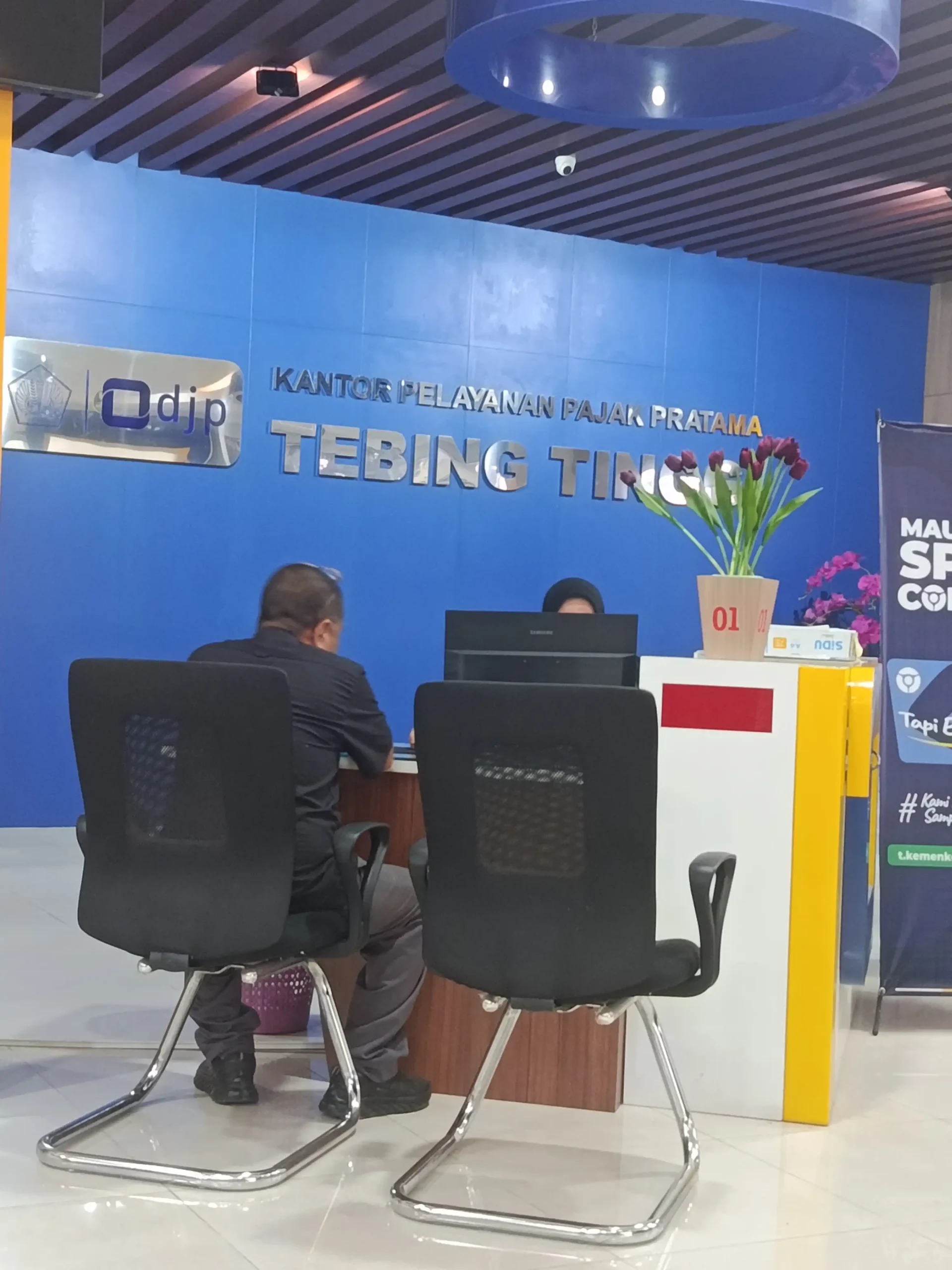 Bendahara A-PPI Sergai Urus NPWP di KPP Pratama Tebing Tinggi, Soroti Lamanya Antrean